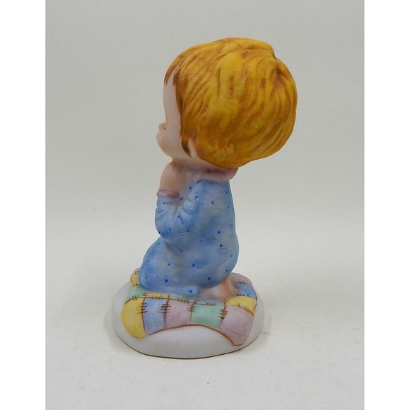 Betsey Clark Collection Little Gallery by Hallmark Boy Praying 1979 - Picture 2 of 6